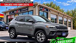 2022 Jeep Compass Trailhawk Elite - 4x4 - Apple Carplay - Lea...