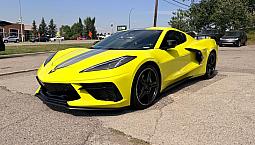 2022 Chevrolet Corvette  2Dr Stingray Cpe Clean Carfzx, Low Km