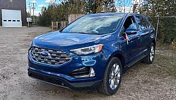 2024 Ford Edge Titanium Awd Leather, Moonroof, Rear Camera, Heat