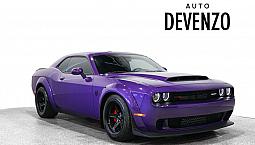 2018 Dodge Challenger Srt Demon Widebody With Crate Crate Inclus