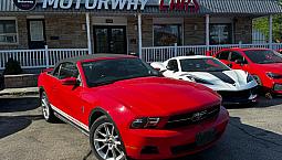 2010 Ford Mustang Conv Manual V6 Convertible **low Km**