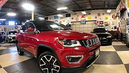 2018 Jeep Compass Limited 4X4 Leather Pan/Roof Nav B/Spot Camera