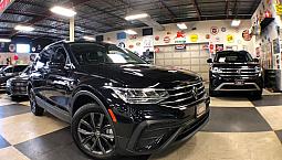 2022 Volkswagen Tiguan Comfortline Awd Leather Pan/roof Carplay 