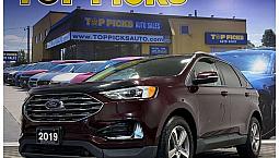 2019 Ford Edge Sel, Awd, Leather, Accident Free, Low Mileage!