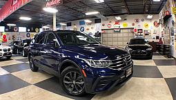 2022 Volkswagen Tiguan Comfortline Awd Leather Pan/Roof Carplay 
