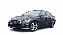 2022 Infiniti Q50 Sport Tech (Htd Sts|Htd Wheel|360 Cam) One Own