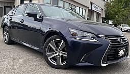 2017 Lexus Gs 350 Awd - Leather! Nav! Back-Up Cam! Bsm! Sunroof!