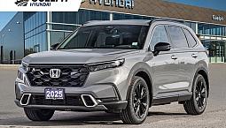 2025 Honda Cr-v Hybrid Touring Awd | Bose Audio | Hands-free