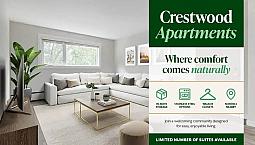 Modern Apartments With Air Conditioning - Crestwood Apartments -