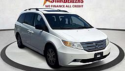 2012 Honda Odyssey Ex-l W-res Dvd Drive Great We Finance All Cre