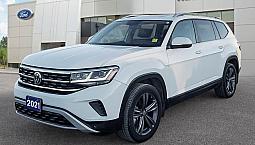 2021 Volkswagen Atlas Highline | Heated Seats | Rear Sunshades
