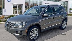 2017 Volkswagen Tiguan Comfortline | Leather Seats | Sunroof