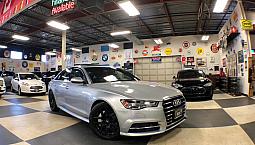 2018 Audi A6 Progressiv S-Line Awd Leather Pan/Roof Nav B/Spot