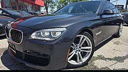 2013 Bmw 7 Series 750li Xdrive Awd M Package *nav/ Sunroof / Lth