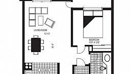 1 Bedroom Apartments For October - $1499.00