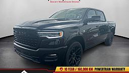 2026 Ram 1500 Crew Cab Limited 5.7 Hemi With10Yr/160Km Warranty*