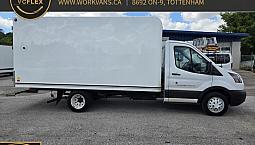 2019 Ford Transit T350hd - 14ft Box - Barn Doors - V6 Gas