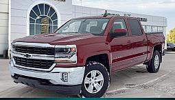 2018 Chevrolet Silverado 1500 Lt Crew 4X4 V8 Heated Seats