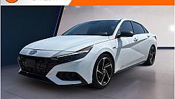 2022 Hyundai Elantra N Line Leather Seats Navigation Backup Came