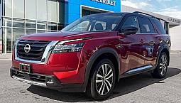 2024 Nissan Pathfinder Platinum | 360 Cam | Leather | Sunroof