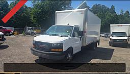 2019 Gmc Savana 3500 16ft Box - V8 Gas - Lift Gate + Tow