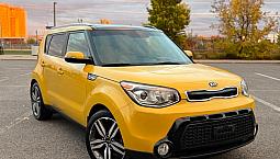 2015 Kia Soul Sx, Automatique, Cuir, Toit, Écran, Gps, Camera !