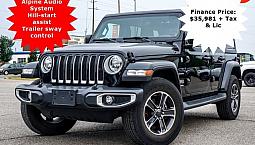 2023 Jeep Wrangler Sahara 4 Door 4X4 2.0L Turbo | Side Steps