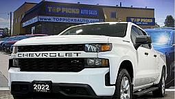 2022 Chevrolet Silverado 1500 Custom, Remote Start, Accident Fre