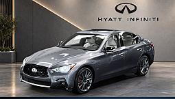 2024 Infiniti Q50 Red Sport | 2 Sets Of Tires & Rims| Low Kms