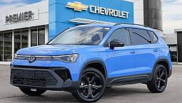 2026 Volkswagen Taos Comfortline Black Edition | Awd | Sunroof