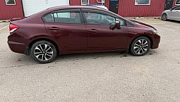 2014 Honda Civic Sedan Ex Remote Start Brand New Safety Only98Km