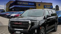 2023 Gmc Yukon Xl, At4, Tech Pkg, Heads Up, One Owner & Certifie