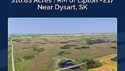 2 Quarters Of Grain Land | Rm Of Lipton # 217 | Near Dysart, Sk