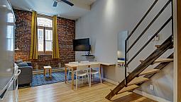Loft Studio Entièrement Meublé à Louer Vieux-québec Janvier 2027