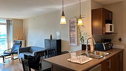 Fully Furnished 1 Bed 1 Bath Steps Away From Coquitlam Center