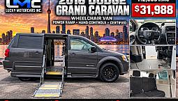 2016 Dodge Grand Caravan Wheelchair Van-Power Ramp-Hand Controls