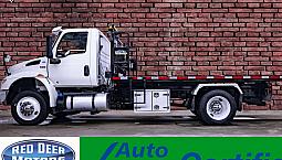 2019 International Mv607 Daycab Roll Off Deck Diesel