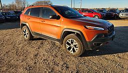 2015 Jeep Cherokee Trailhawk 4Wd Panoramic Roof!!! Navigation!!!