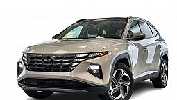 2022 Hyundai Tucson Awd 1.6T Luxury Hybrid Low Kilometer, Leathe