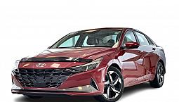 2021 Hyundai Elantra Sedan Ultimate Cpo, Rear Camera, Leather, M